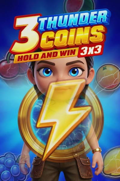 Náhled hry 3 Thunder Coins: Hold and Win z herního lobby Kingmaker Casino